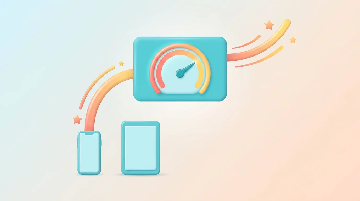 Illustration of an adaptive bitrate ladder feeding a phone and a television
